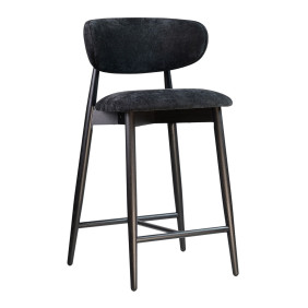 Стул полубарный Panda New черный / Hevia 207.21