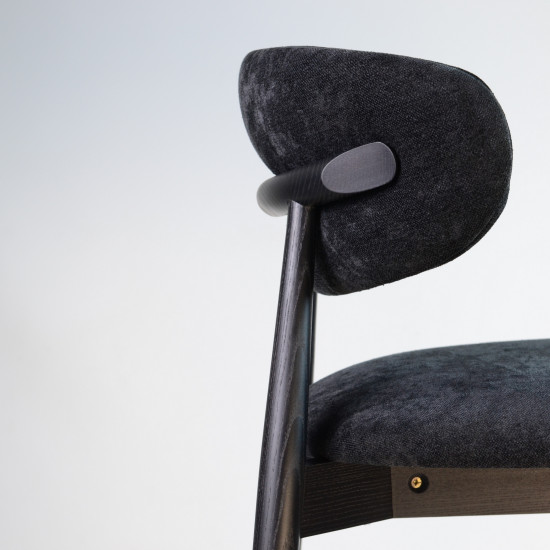 Стул полубарный Panda New черный / Hevia 207.21 6