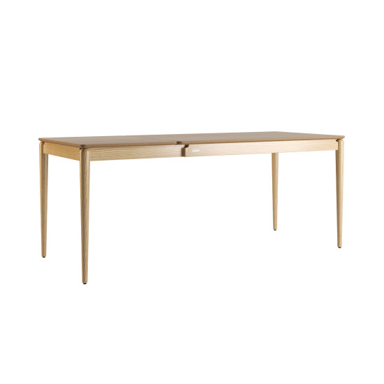 Стіл розкладний Eclipse 130+60 x 80 натуральний ясен 3