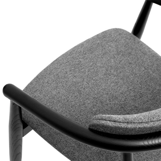 Стілець Mamont soft чорний / Austin 19 10