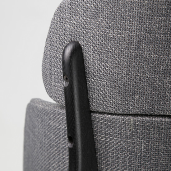 Стул Swan черный / Martin 16 12