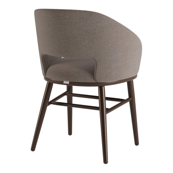 Стул Dolphin темный орех / Austin 04 4