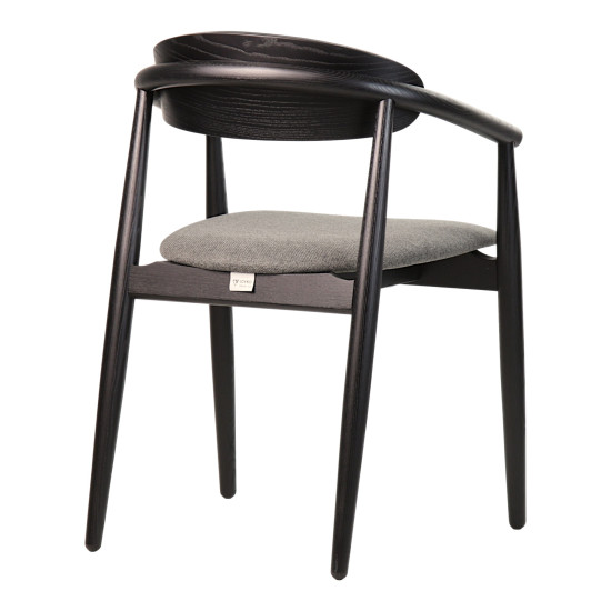 Стул Mamont semi-soft черный / Austin 19 4