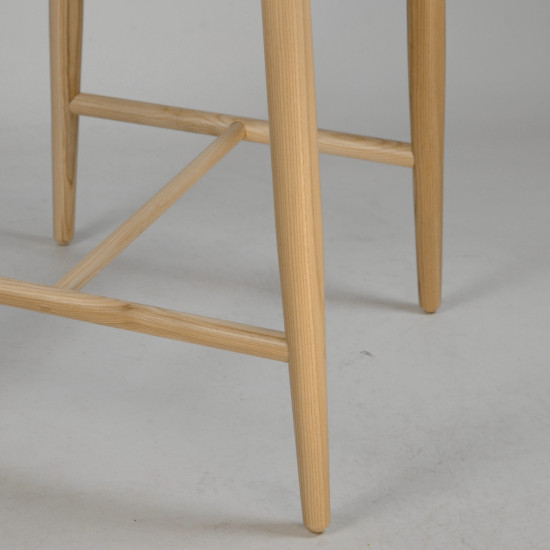 Стілець напівбарний Panda New натуральний / Hevia 207.09 10