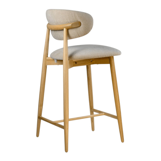 Стілець напівбарний Panda New натуральний / Hevia 207.09 4