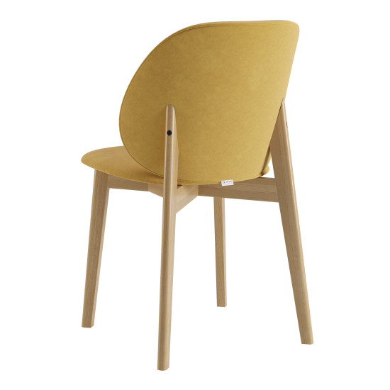 Стул Robin натуральный ясень / Venus Velvet 2936 2