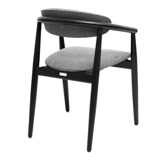 Стілець Mamont soft чорний / Austin 19 4