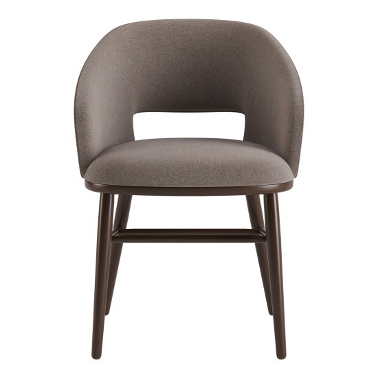 Стул Dolphin темный орех / Austin 04 2