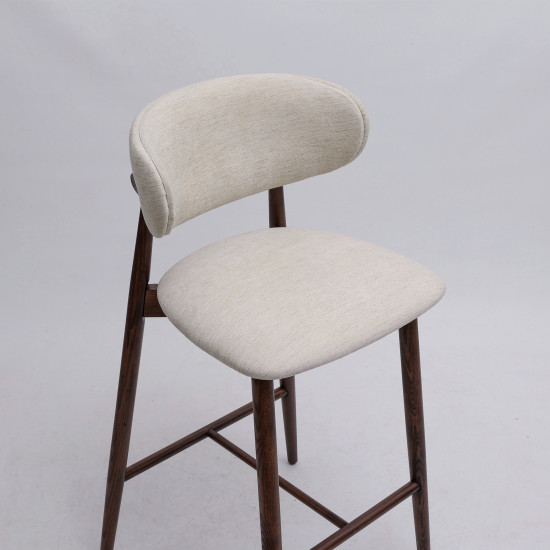 Стул полубарный Panda New темный орех / Superior 02 11