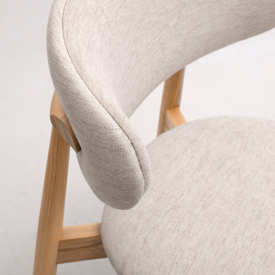 Стілець Panda New натуральний ясен / Superior 02 12