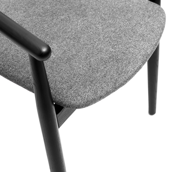 Стілець Mamont soft чорний / Austin 19 13