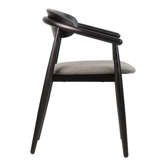 Стул Mamont semi-soft черный / Austin 19 3