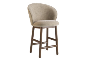 Стул полубарный Stitch темный орех / Vouge 02