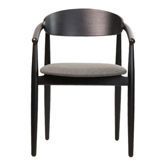 Стул Mamont semi-soft черный / Austin 19 2