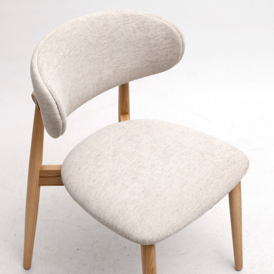 Стілець Panda New натуральний ясен / Superior 02 10