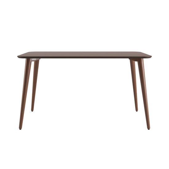 Стіл Dan 140 х 80 темний горіх 2