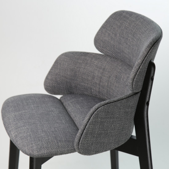 Стул Swan черный / Martin 16 13