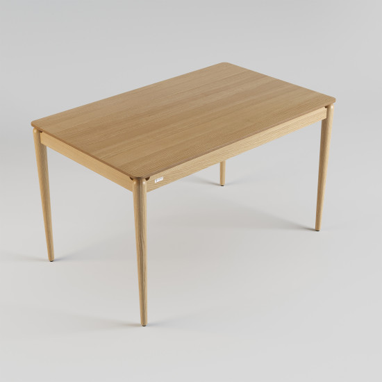 Стіл розкладний Eclipse 130+60 x 80 натуральний ясен 6