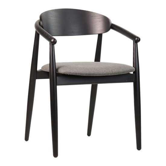 Стул Mamont semi-soft черный / Austin 19 1