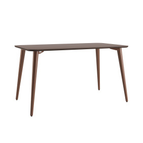 Стол Dan 140 х 80 темный орех