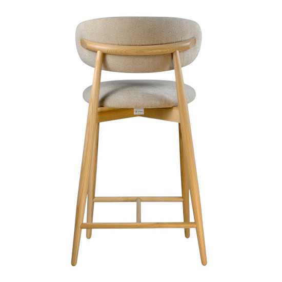 Стілець напівбарний Panda New натуральний / Hevia 207.09 6