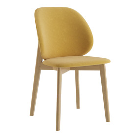 Стул Robin натуральный ясень / Venus Velvet 2936