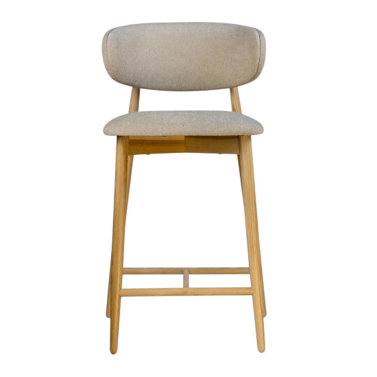 Стілець напівбарний Panda New натуральний / Hevia 207.09 2