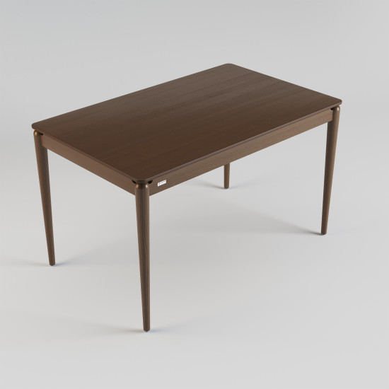 Стіл розкладний Eclipse 130+60 x 80 темний горіх 7