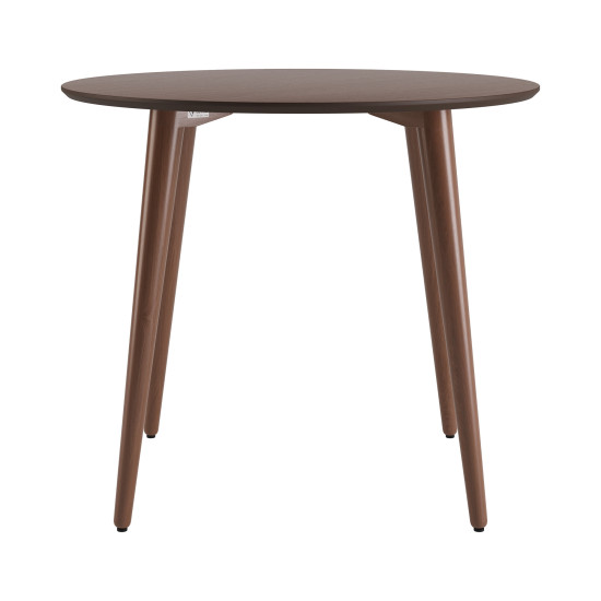 Стіл Dan d-90 темний горіх 2