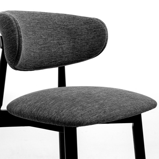 Стул полубарный Panda New черный / Superior 19 7