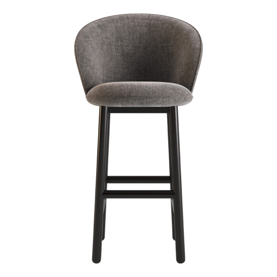 Стул барный Stitch черный / Vouge 16 2