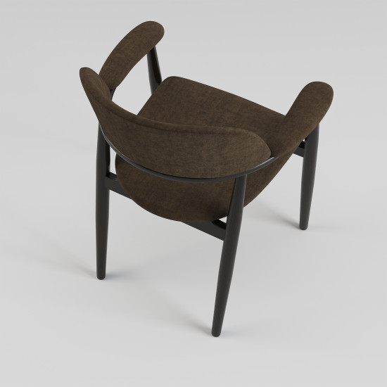 Стілець Terra чорний / Hevia 207.12 6