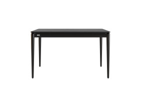 Стіл розкладний Eclipse 130+60 x 80 чорний