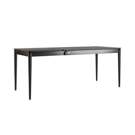 Стіл розкладний Eclipse 130+60 x 80 чорний 4