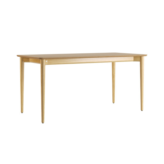 Стіл розкладний Silva 160+40 x 80 натуральний дуб 1