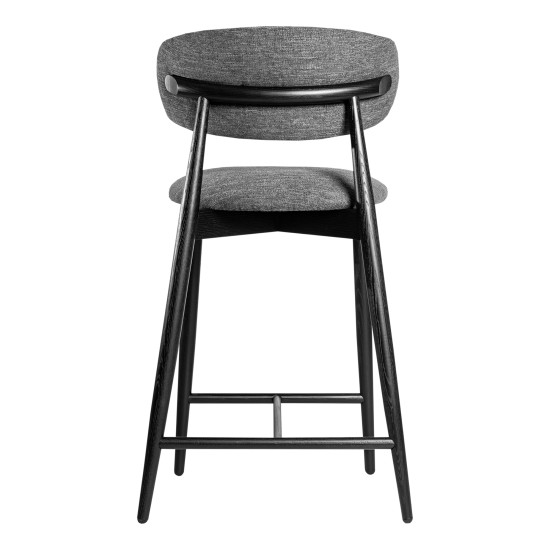 Стул полубарный Panda New черный / Superior 19 4