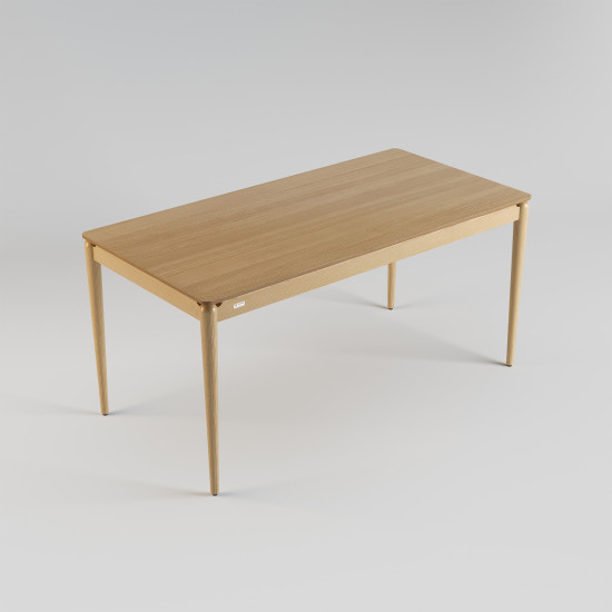 Стіл розкладний Eclipse 160+60 x 80 натуральний ясен 6