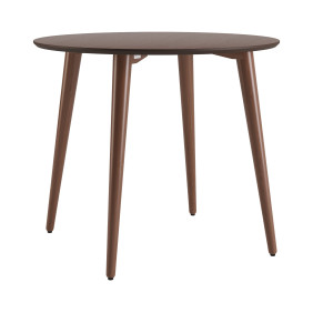 Стол Dan d-90 темный орех