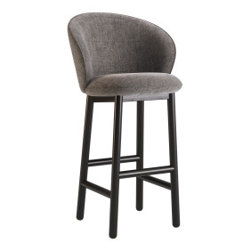 Стул барный Stitch черный / Vouge 16