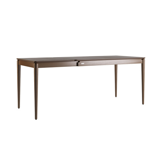 Стіл розкладний Eclipse 130+60 x 80 темний горіх 3