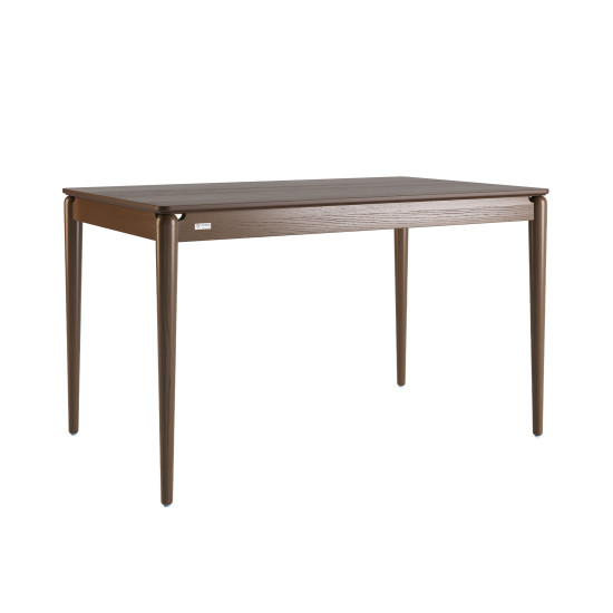 Стіл розкладний Eclipse 130+60 x 80 темний горіх 6