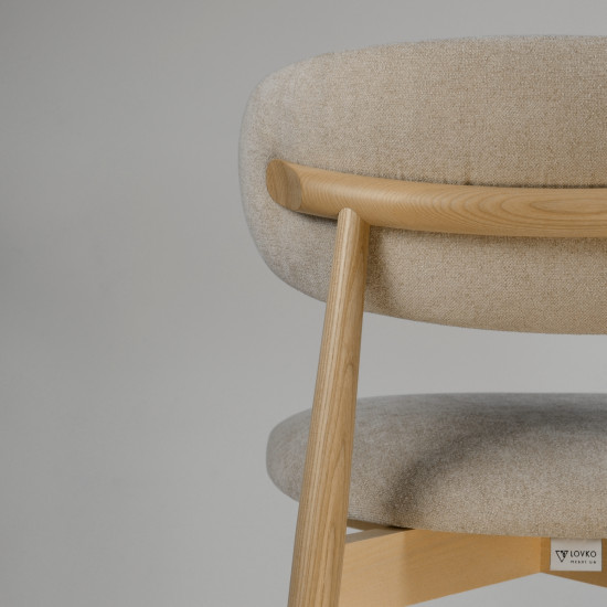 Стілець Panda new натуральний ясен / Hevia 207.09 8