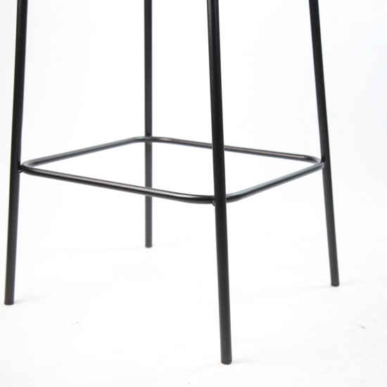 Стілець барний Lilo синій вельвет 10