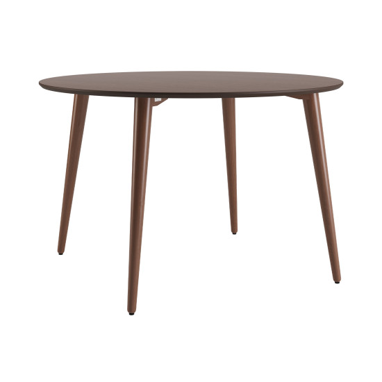 Стіл Dan d-120 темний горіх 1