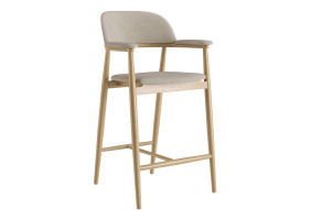 Стілець напівбарний Terra натуральний ясен / Node 06