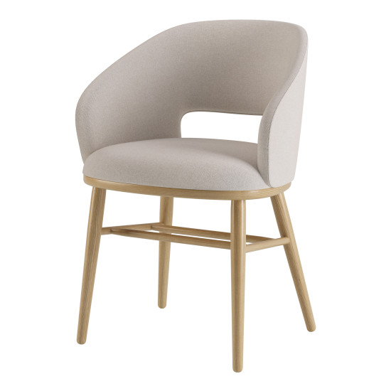 Стул Dolphin натуральный ясень / Austin 01 5