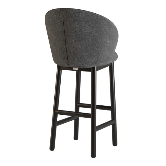 Стул барный Stitch черный / Node 19 4