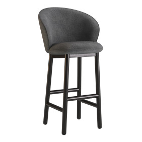 Стул барный Stitch черный / Node 19