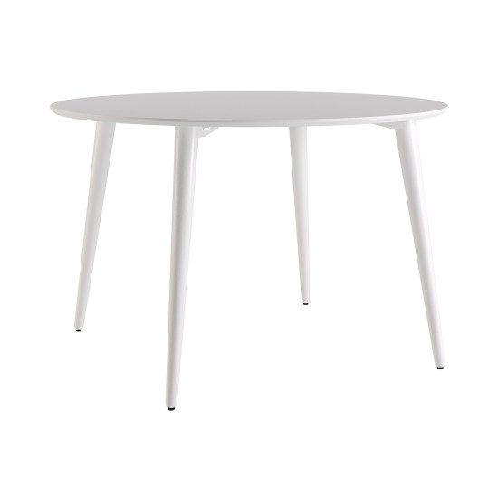 Стол Dan d-120 белый 1