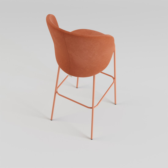 Стул барный Lilo Exclusive Terracotta Velvet 5